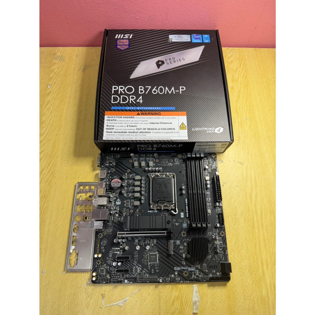ขายMBมือสอง MSI PRO B760M-P DDR4 LGA1700