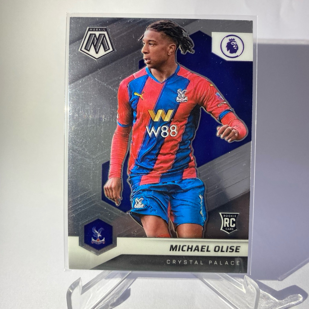 การ์ดนักฟุตบอล MICHAEL OLISE, RC, CRYSTAL PALACE, PANINI MOSAIC 2022