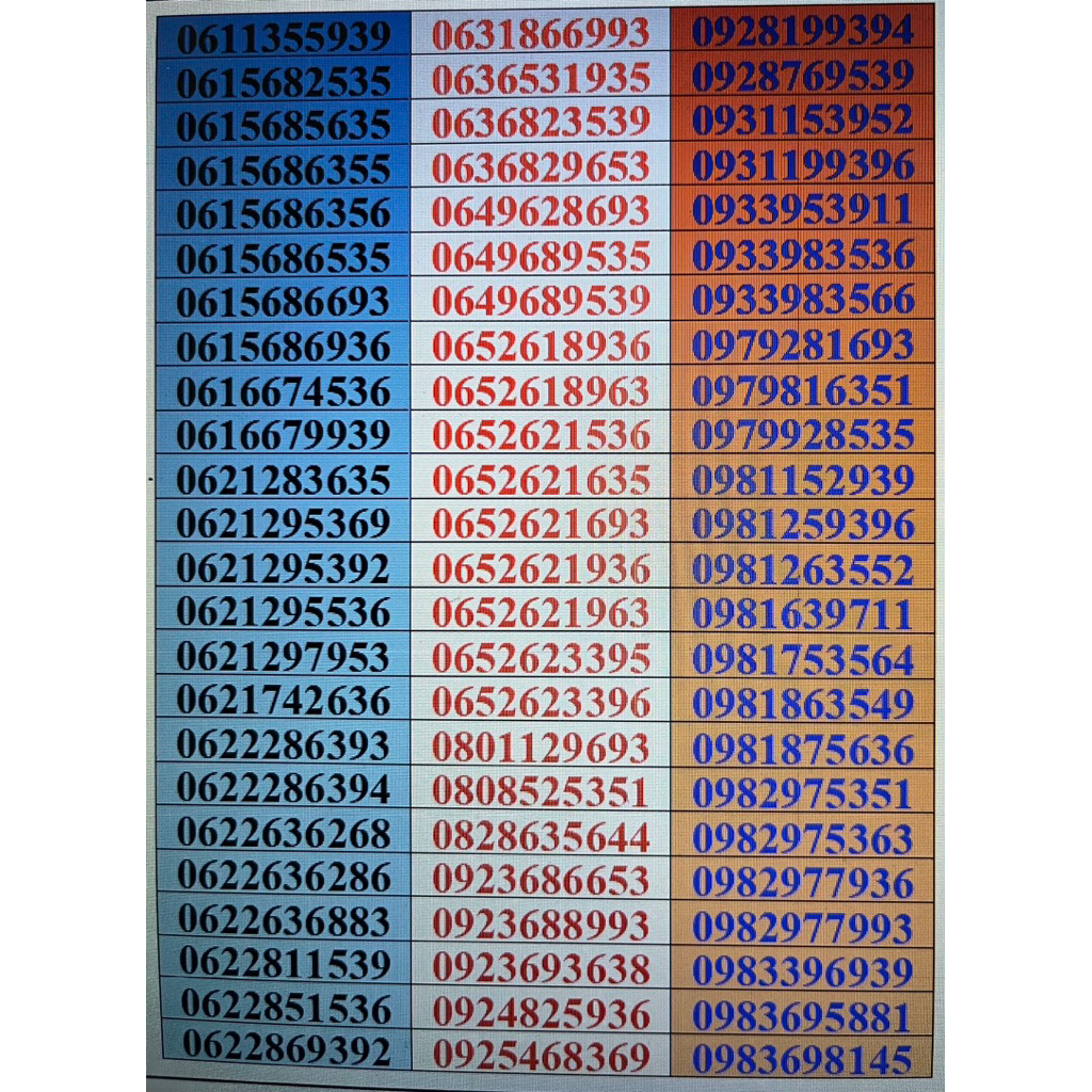 เบอร์มงคลแนว639 936 539 935 Ais เติมเงิน ราคาถูก