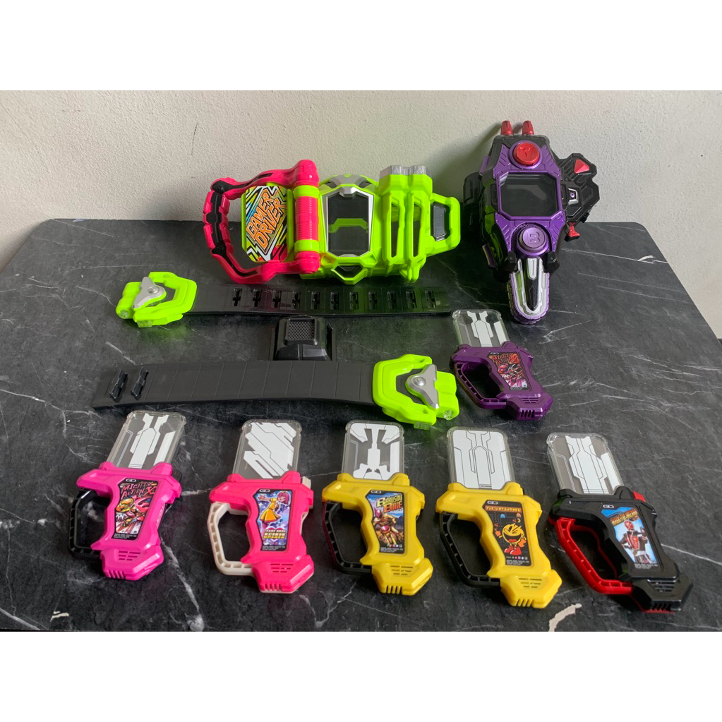* Bandai แท้ * DX เข็มขัด Gamer Driver / Rider Gashat / กาชัท กาแชท มาสไรเดอร์ เอ็กเซ็ด