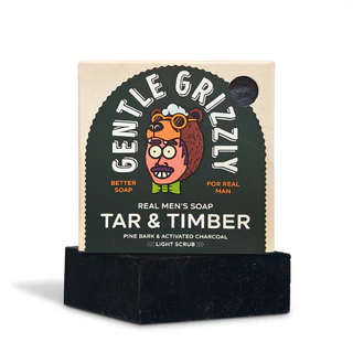สบู่ก้อน Gentle Grizzly Soap: Tar and Timber