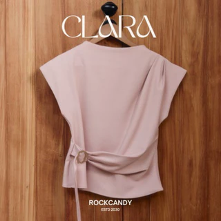 Clara top เสื้อคอปีนไหล่ล้ำ ✨🤍🫶🏻