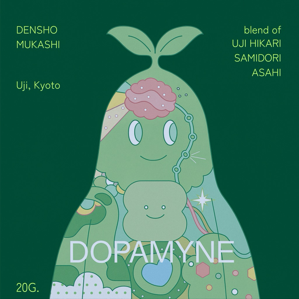 DOPAMYNE🔥 | DENSHO MUKASHI (chiyo mukashi 千代昔) Uji Matcha Blend of Uji Hikari, Samidori, Asahi • Kyo