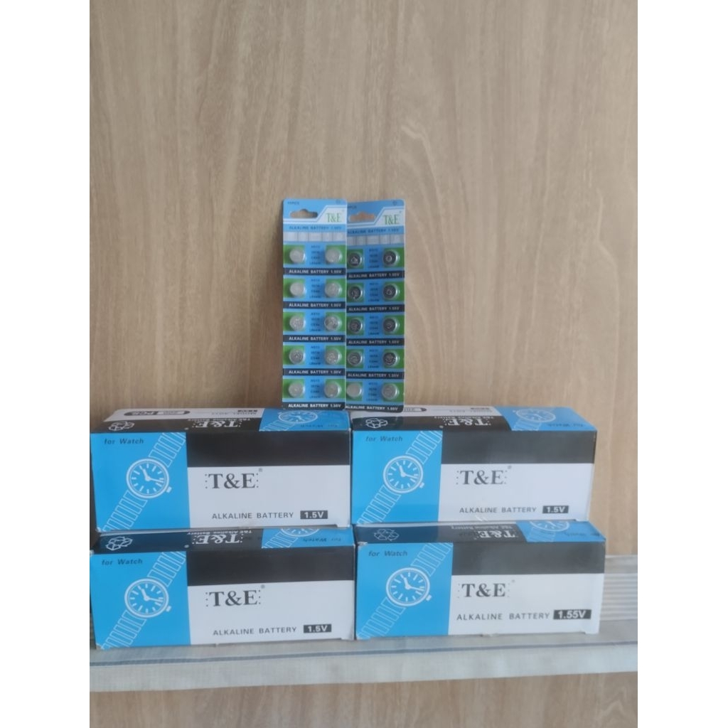 * * ยกกล่อง ** ถ่านอัลคาไลน์ AG13/LR44W/SR44/A76(ทั้งหมด คือขนาดเดียวกัน) 1.55V ใช้ได้กับ นาฬิกา ของเล่น กล้อง ฯลฯ