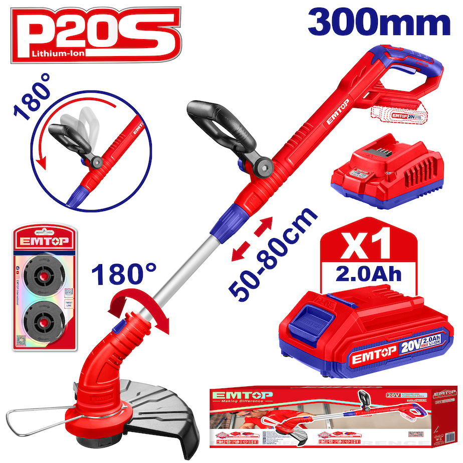 เครื่องตัดหญ้า 300mm ELGT203011 EMTOP