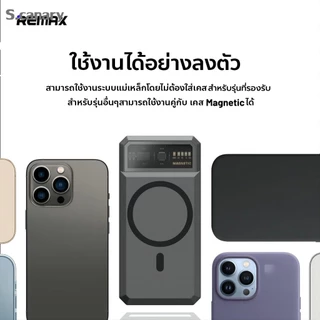 [รับประกัน 1 ปี]CCC 20000mAh Powerbank Magnetic PD20W ชาร์จเร็ว แบตสำรองไร้สาย พาวเวอร์แบงค์ไร้สาย