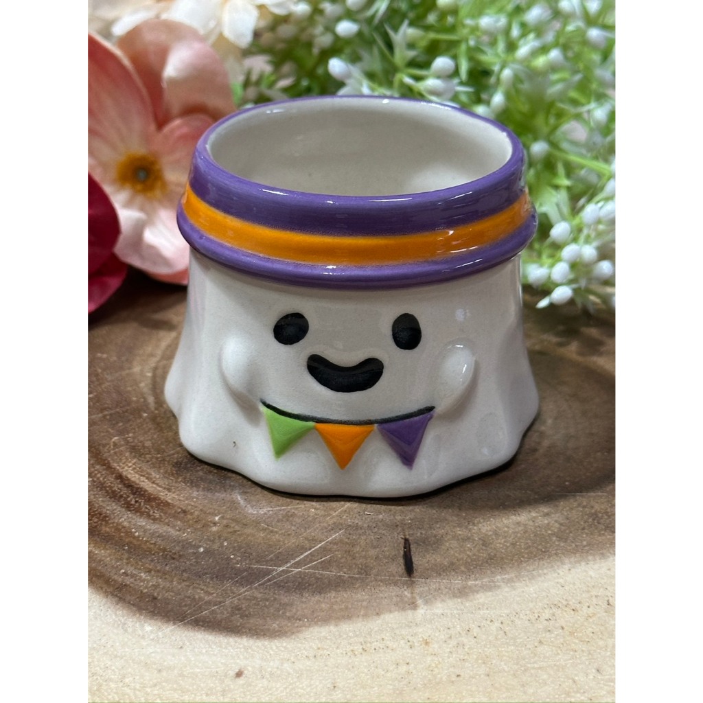 แก้วชาเซรามิก แก้วลายฮาโลวีน แก้ว150ml หรือ 5oz ลาย01 เนื้อสโตนแวร์ stoneware รหัสkornz11625_4