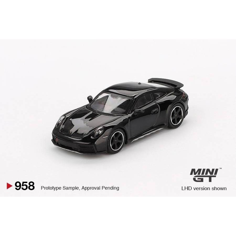 Porsche 911 Dakar Black RHD 1:64 (MINI GT)