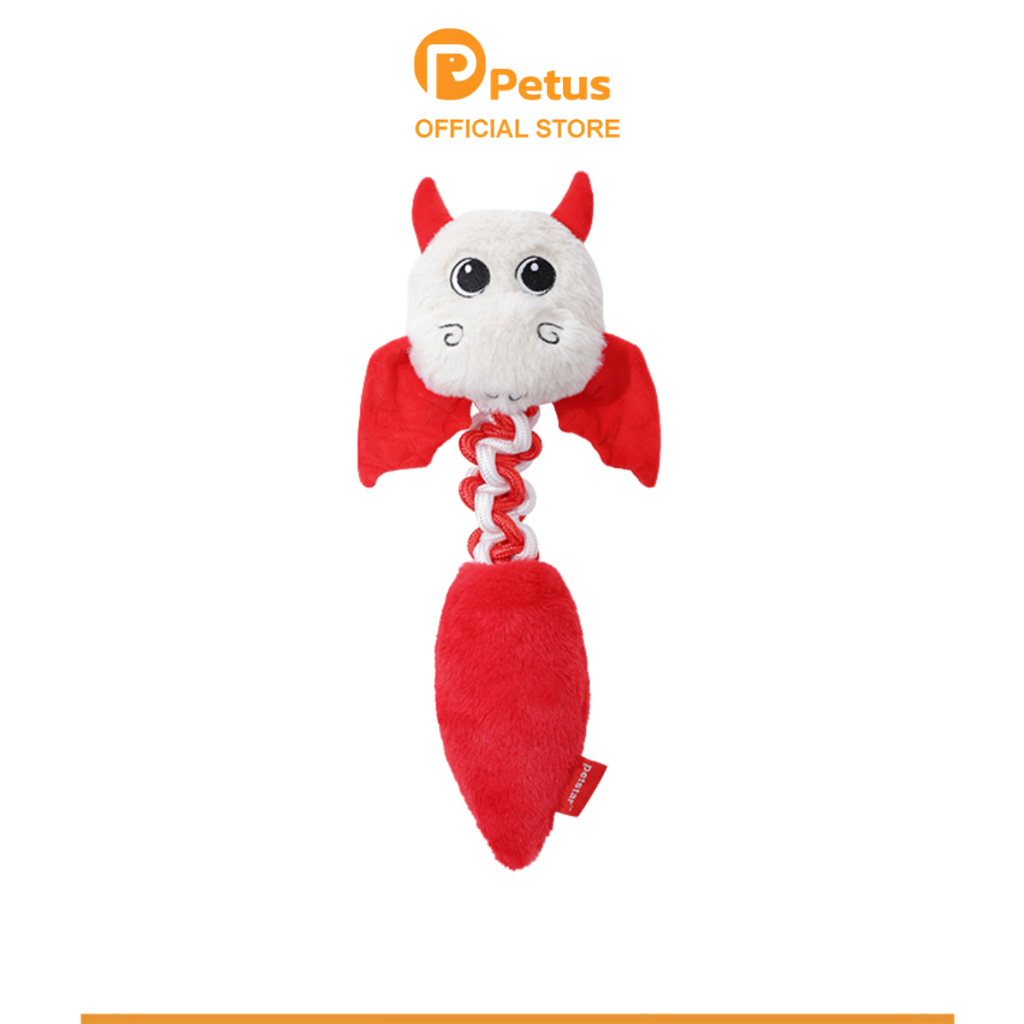 Petus ของเล่นกัดสัตว์เลี้ยง ตุ๊กตากัดสุนัข Pet chew dog toy ปลอดภัยต่อสัตว์เลี้ยง แข็งแรงใช้งานได้นาน ช่วยลดหินปูสะสม