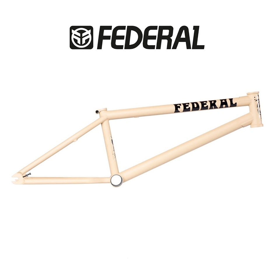 เฟรมจักรยาน BMX สตรีท FEDERAL BOYD ICS2 FRAME  ขนาด 20.7" สีครีม