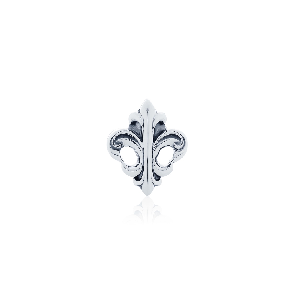 AKE AKE Fierce-de-lis 2025 Pendent จี้สร้อยคอเงินแท้925 แกะมือ ลงดำขับลาย โมทีฟ Fierce-de-lis *เฉพาะจี้