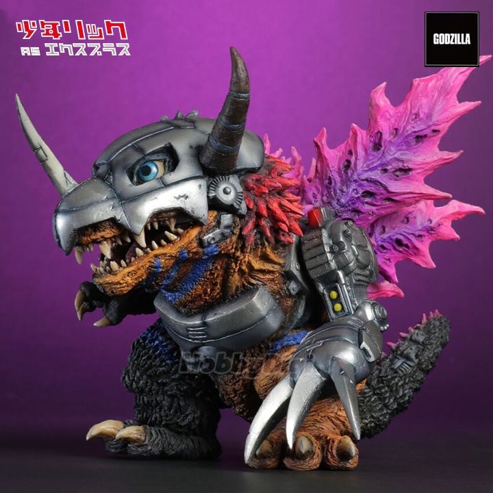 [พร้อมส่ง/มือ 1] X-Plus Defo-Real PVC Figure – HellMetalGreymon “G” Corruption Mode “Godzilla x Digimon” 4532149024518