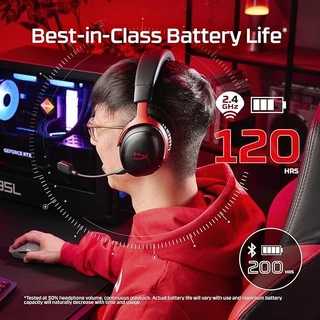 HyperX Cloud III S [Wireless] Over-ear Headset Gaming หูฟังไร้สาย หูฟังเกมมิ่ง | Hardcore Streamer&Esports Pro