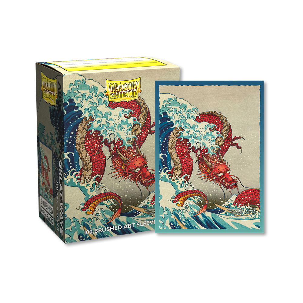 Dragon Shield Standard Size Sleeve Art Matte,Brushed ซองสลีฟมีลายตามหน้ากล่อง ขนาดStandard 66*91mm.