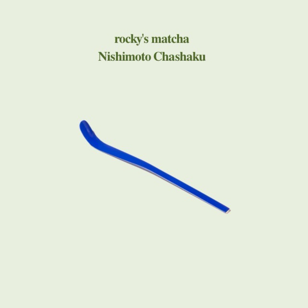 พร้อมส่ง Nishimoto for Rocky’s Matcha Chashak ช้อน ช้อนมัทฉะ ตักมัทฉะ