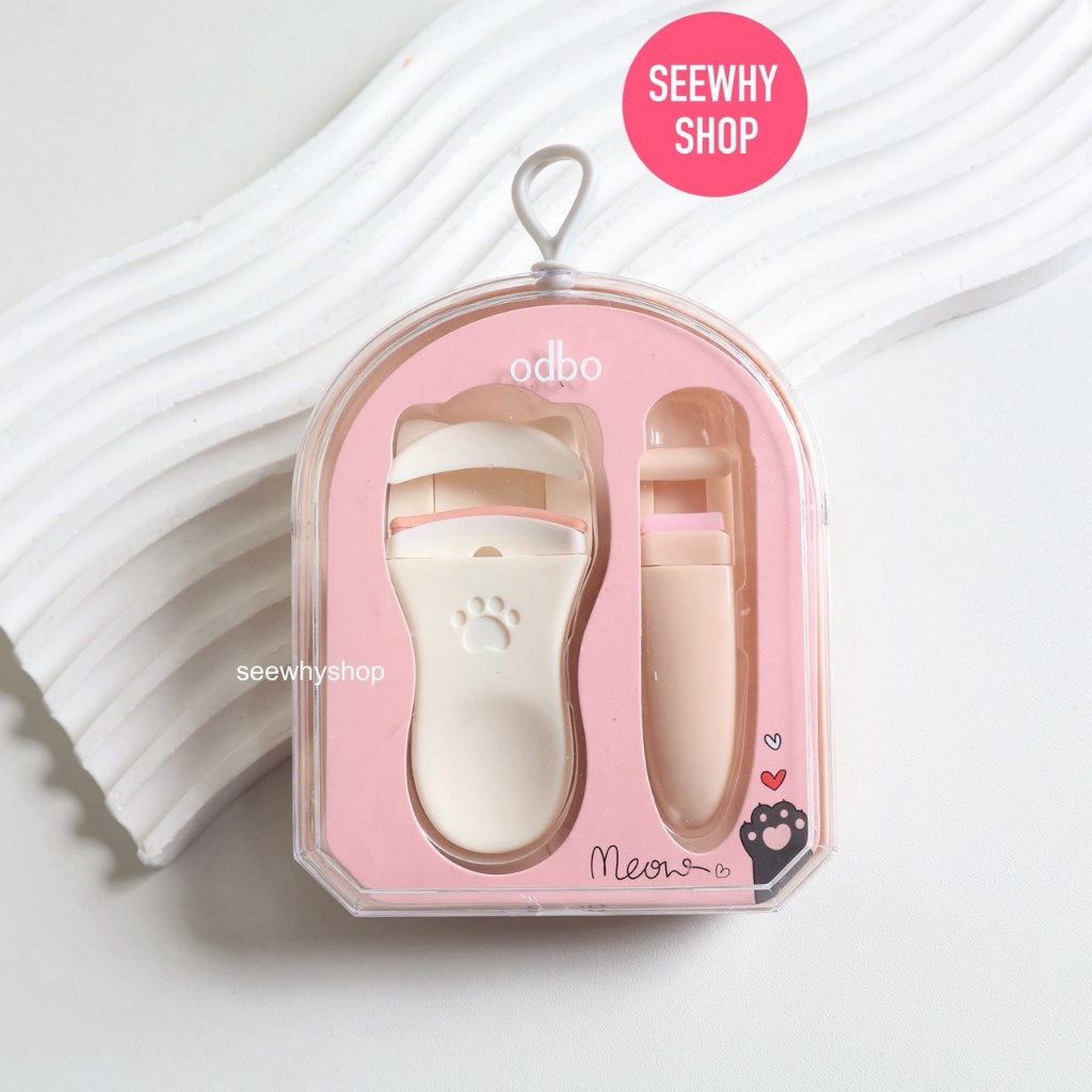 แท้/ส่งไว OBDO Meow Meow Lash Curler ที่ดัดขนตา (Set2ชิ้น)