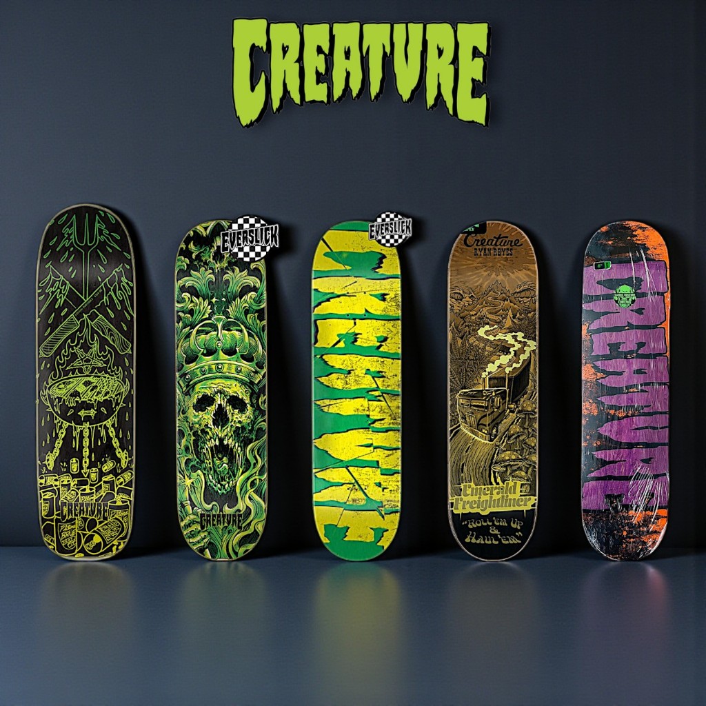 CREATURE Skateboard Deck | แผ่นเปล่าสเก็ตบอร์ดครีเอเจอร์ สินค้านำเข้า ของแท้ 100% [สินค้าพร้อมส่งจาก