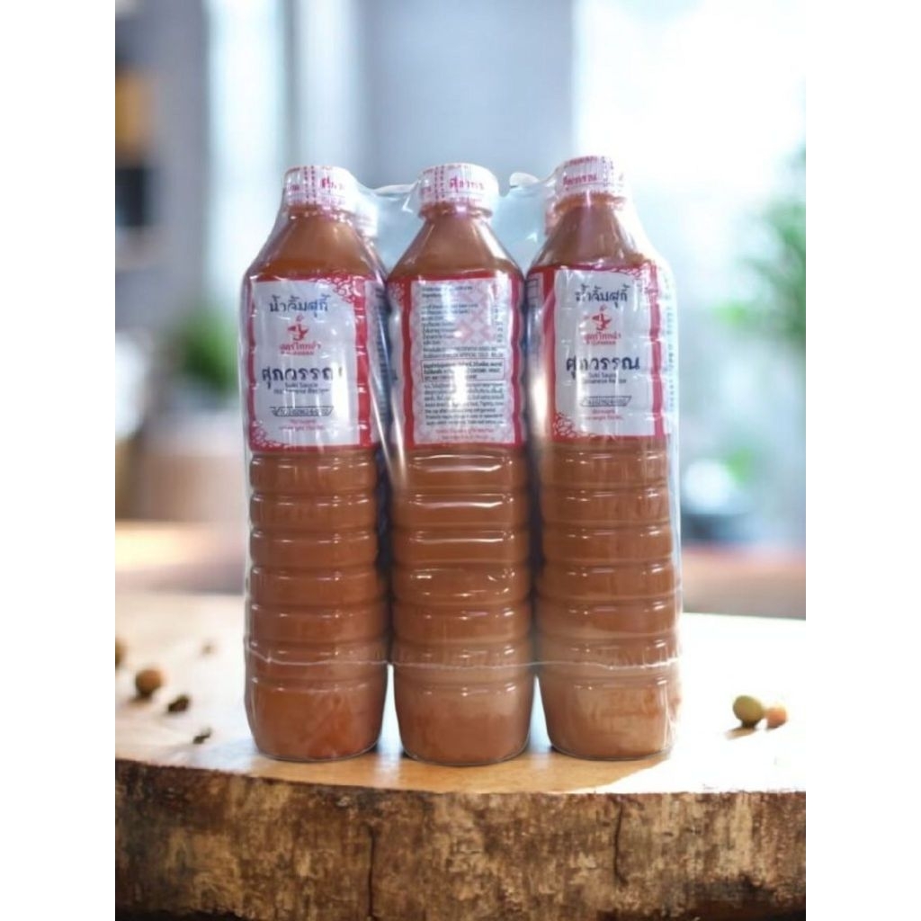 [ยกแพ็ค6ขวด]น้ำจิ้มสุกี้ ศุภวรรณ ขนาด 750 มล.x 6 ขวด