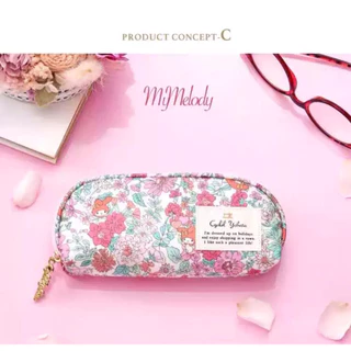 [พร้อมส่ง🇹🇭] กระเป๋าใส่แว่น Cyalel Yahata x Sanrio Liberty Fabrics