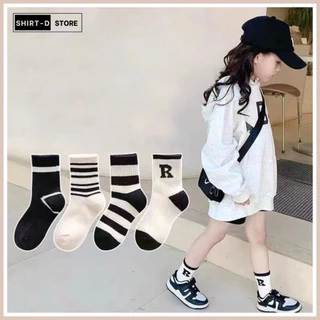 แพ็ค 5 คู่ ถุงเท้าเด็กแฟชั่น แนะนำเท้าเบอร์ 29-35 พร้อมส่ง⚡ มีเก็บเงินปลายทาง💸