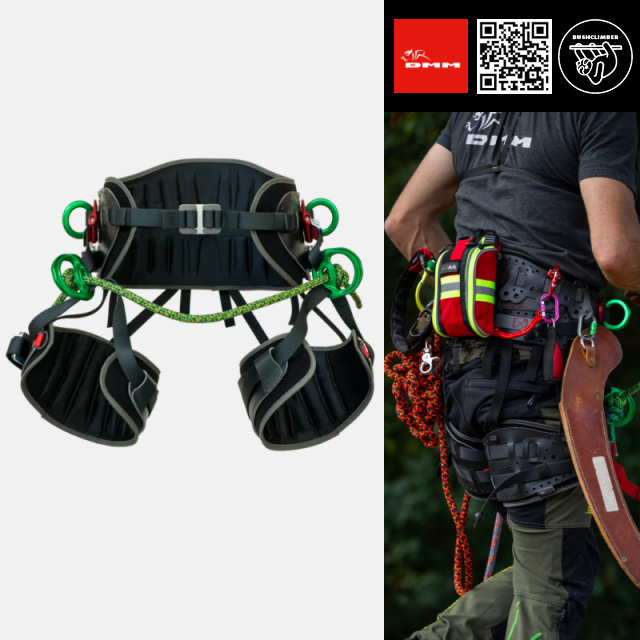 เข็มขัดเซฟตี้รุกขกร DMM Kinisi Key Harness สายรัดตัวสำหรับทำงานบนต้นไม้