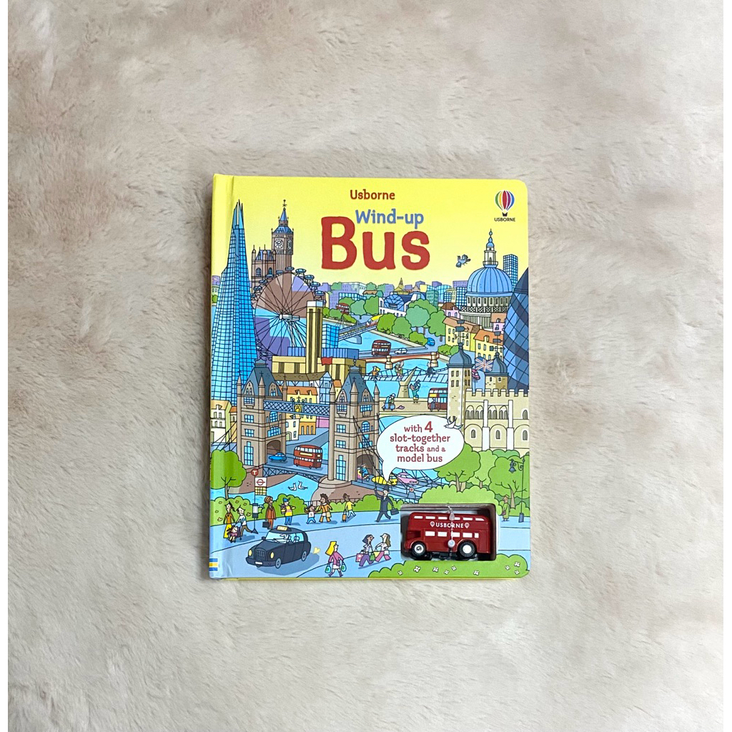 พร้อมส่ง‼️Usborne wind up Bus