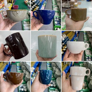 แก้วกาแฟ แก้วหูจับ ขนาด 8- 10 ออนซ์ ceramic mug แก้วชา แก้วก…
