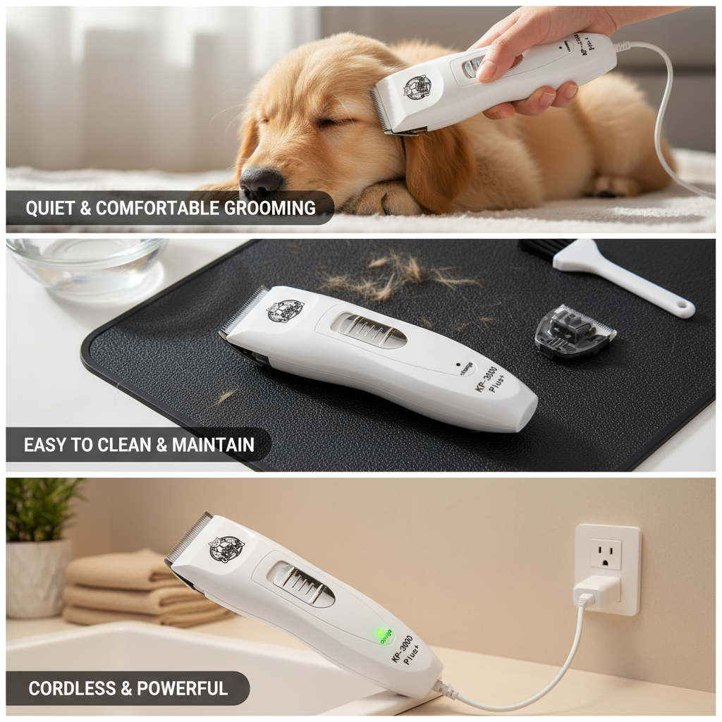 Boqi factory ใบมีดสำรองแบตตาเลี่ยน Codos / KuKu รุ่น  KP-3000 Plus+Blade - รูปที่ 2