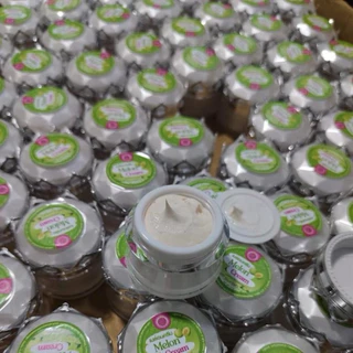 ครีมเเพรวาไวท์ Praewa White ครีมเมล่อน (แพคเกจใหม่) Melon Cream เเบบเเยกกระปุก ขนาด 12 กรัม