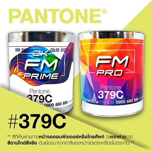 (ราคาต่อลิตร) สี PANTONE 379 C / PMS 379 C