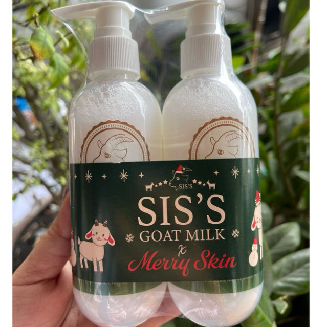 คลีนซิ่งนมแพะ แท้‼️ส่งฟรี‼️1แถม1‼️และ1ขวด คลีนซิ่งนม คลีนนมแพะ SIS'S CLEANSING WATER คลีนซิ่ง มีโค้ดกันปลอม
