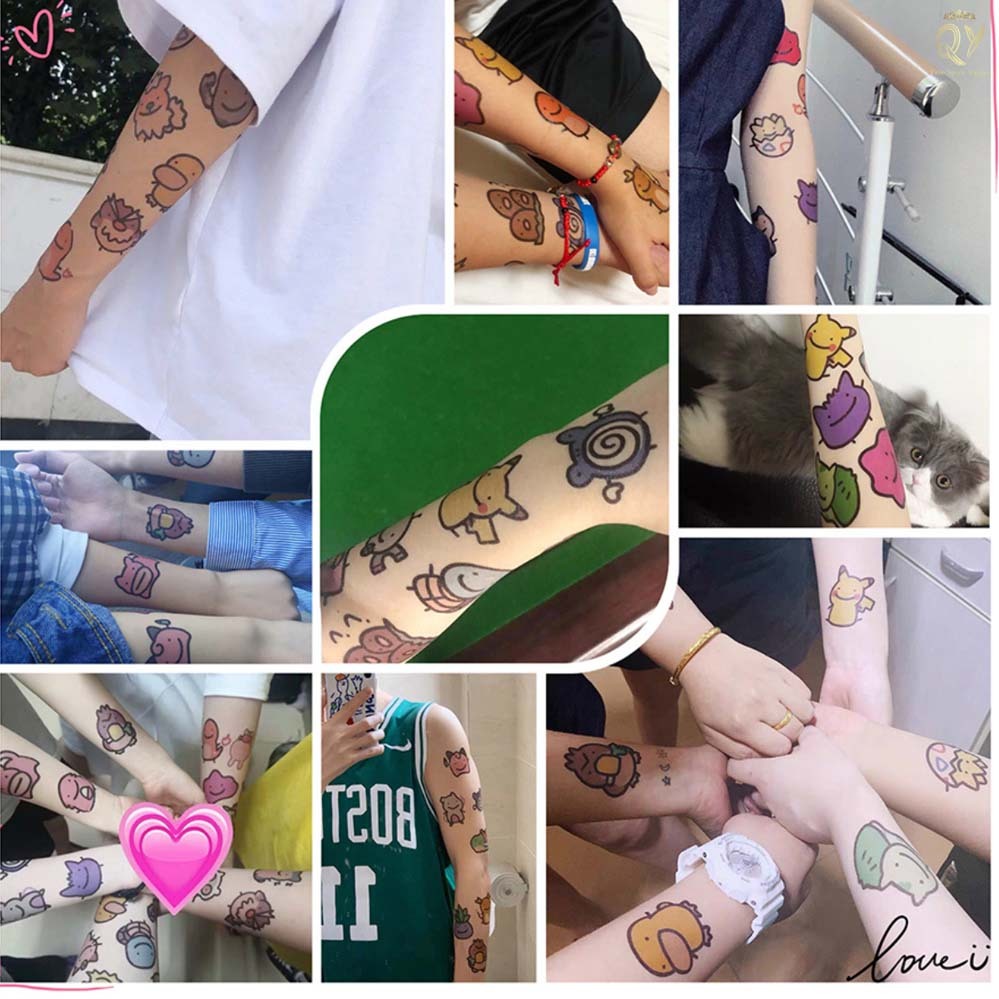 Pokemon สติกเกอร์รอยสักชั่วคราว กันน้ํา ลายการ์ตูนน่ารักจํานวน 30 ชิ้น - รูปที่ 6