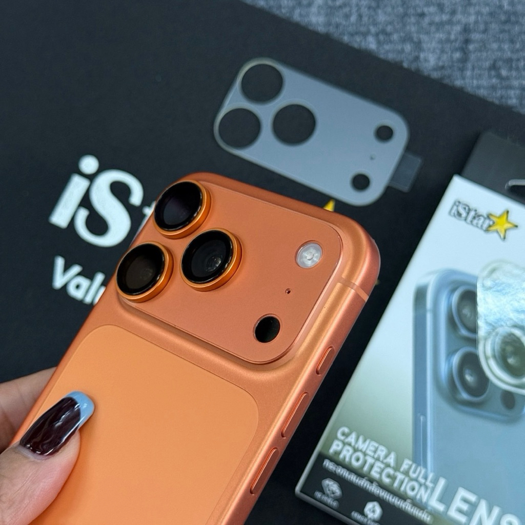 ฟิล์มด้านกันรอย ฐานกล้อง 17pro-17promax - รูปที่ 3