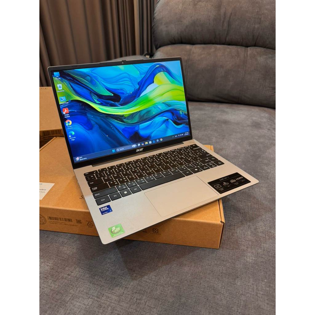 โน๊ตบุ๊ค Acer Swift Lite 14 SFL14-51M-70X1 /Core Ultra 7-155U / Ram16gb / SSD 512gb (มือสอง สภาพใหม่
