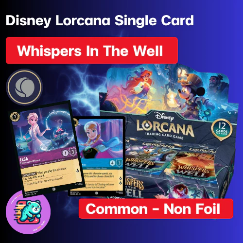 [Set 10 Whispers in the Well] Common Non-Foil [All color] Single Card Disney LORCANA ENG [Ravensburger]