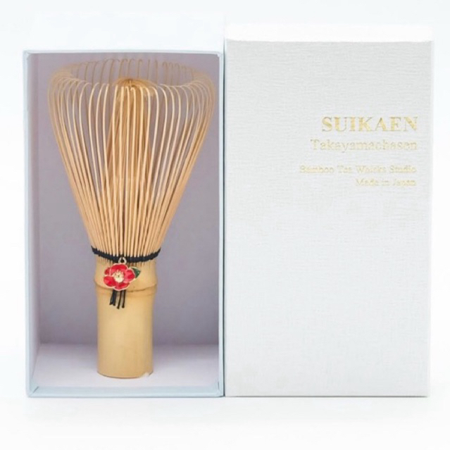 Chasen Tsubaki Senke 70 Tines from Takayama Chasen by Suikaen.