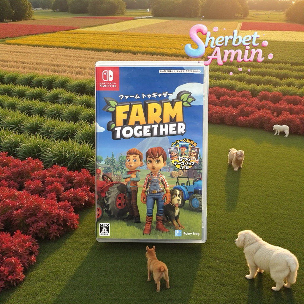 แผ่นเกม Nintendo Switch มือสอง / Farm Together / zone 2 (ภาษาอังกฤษ)