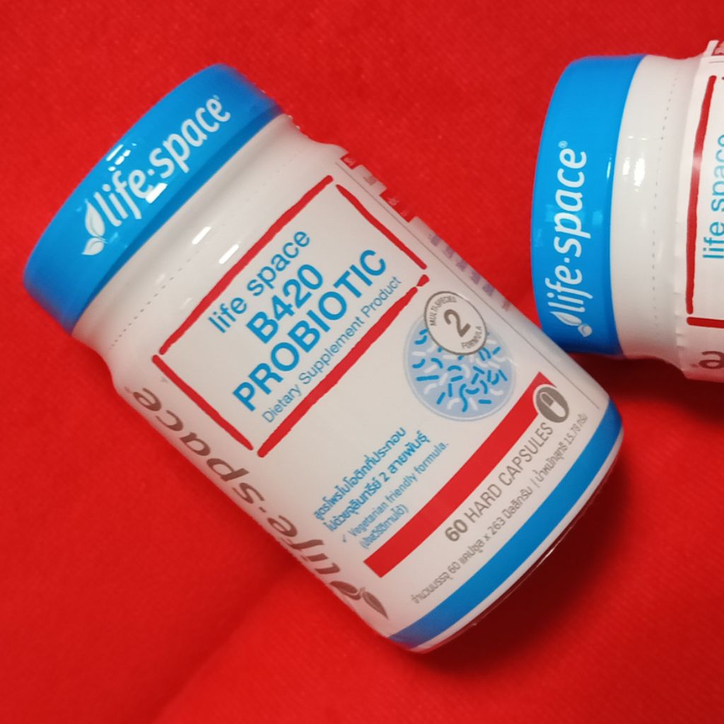 🔥ของแท้มีอย.🔥💙Life Space Shape B420™ Probiotic 60 Caps ไลฟ์สเปซ โพรไบโอติกส์ จำนวน 60 แคปซูล💙