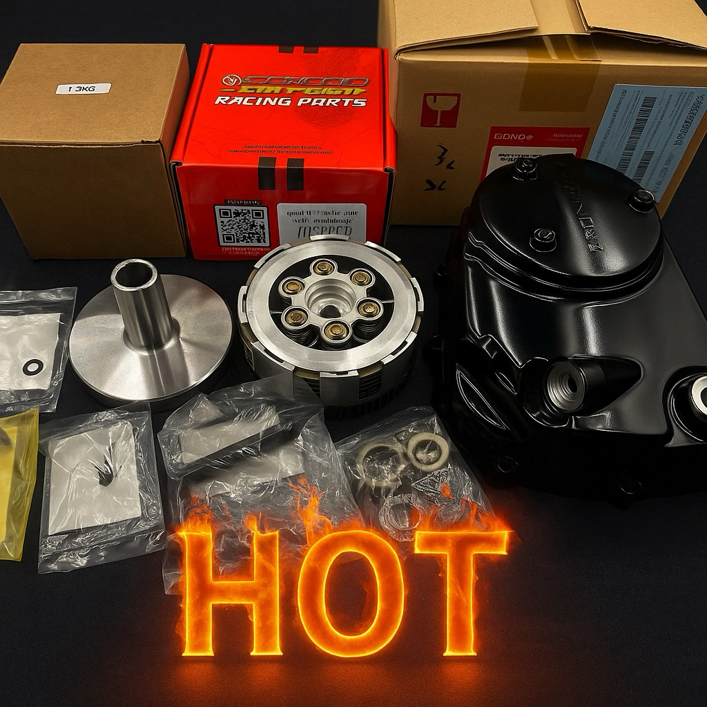 ชุดแปลงครัชมือ เวฟ 125 ฝา msx ชุดครัชsonice 6แผ่น พร้อทเวทครัช