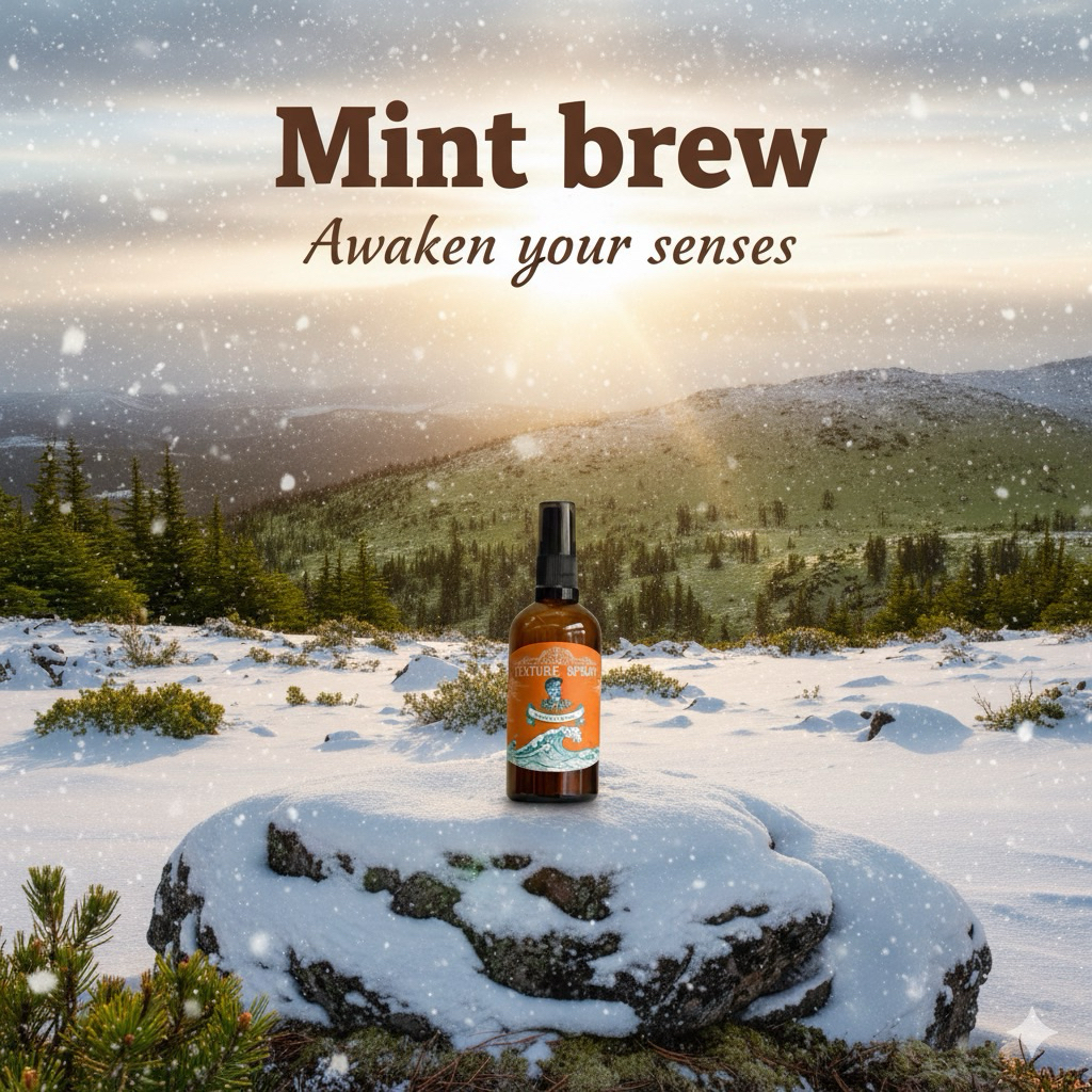 Mr.Jan.Mint brew.Texture Spray.Barber-Made.Australia Sea salt