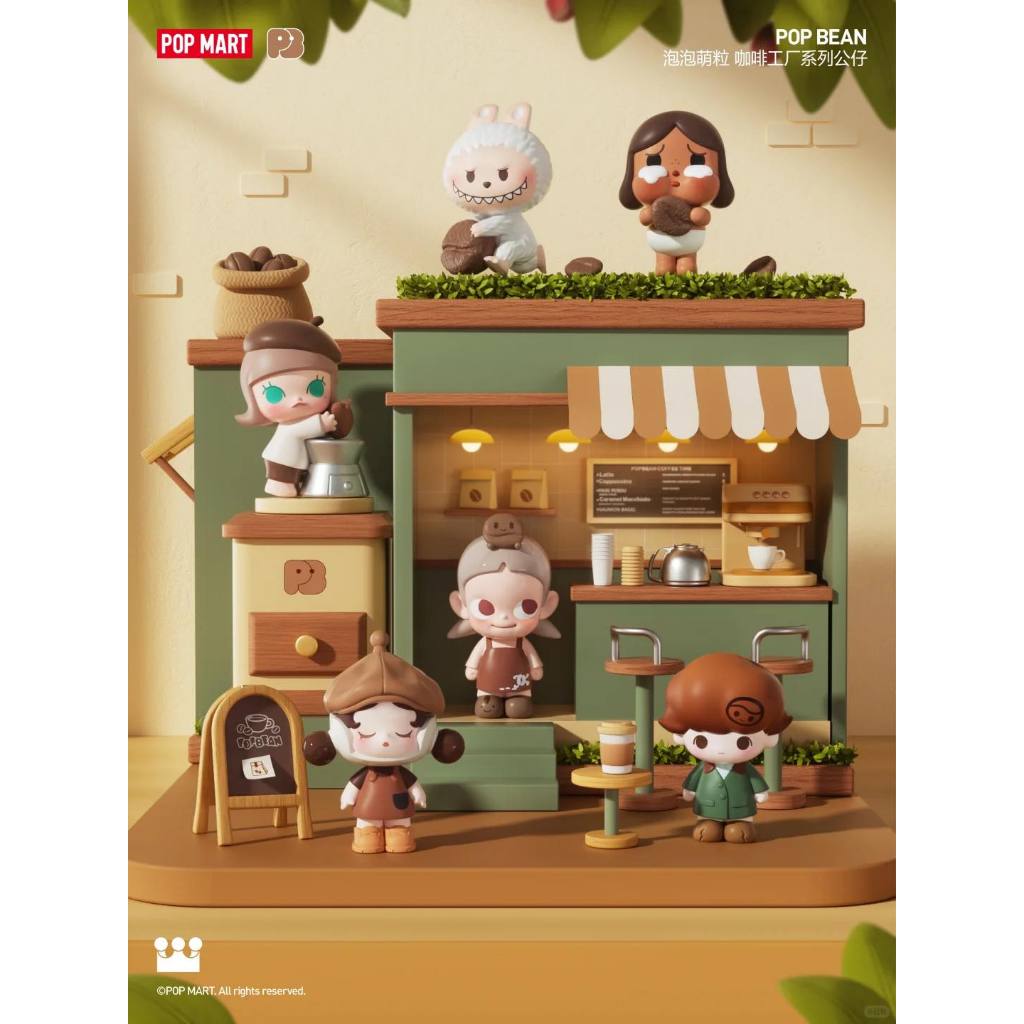 พร้อมส่ง🇹🇭  Popbean Coffee Factory Series Popmart แท้ 💯