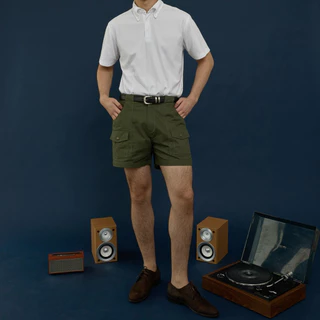 DUMB - 70s Scout Shorts กางเกงขาสั้นลูกเสือยุค 70s