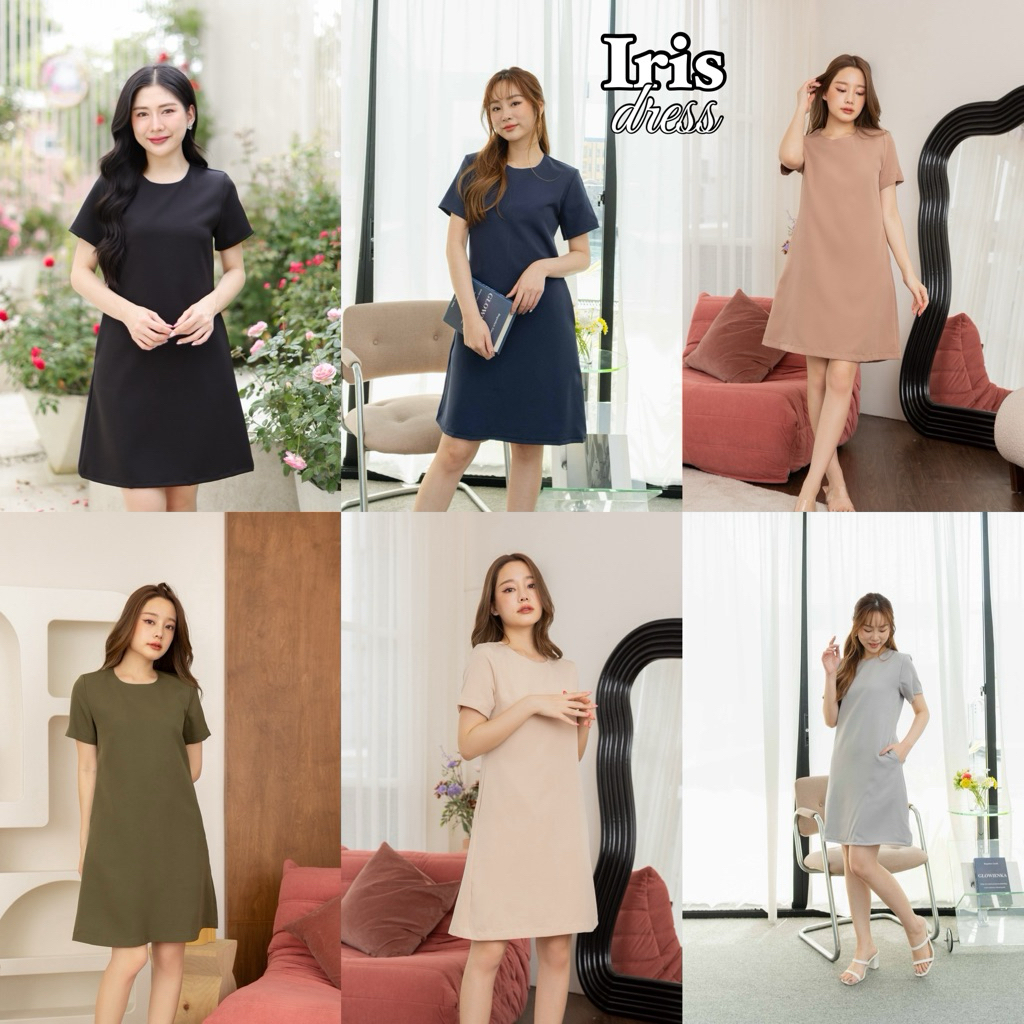 Iris dress ทรงเบสิค👗