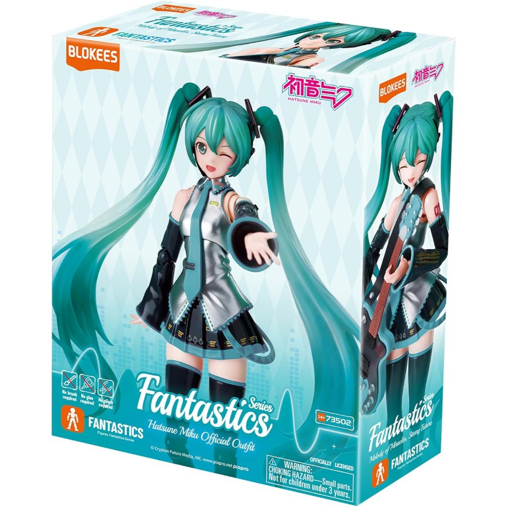 810181530414 :Blokees Hatsune Miku 73502 Fantastics Edition Hatsune Miku