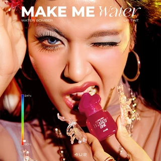(1แถม1 กด 2 ชิ้นรับโปร) ทินท์น้ำ 4U2 MAKE ME WATER TINT - ทินท์น้ำปรอทแตก ติดทน เบา สบายปาก