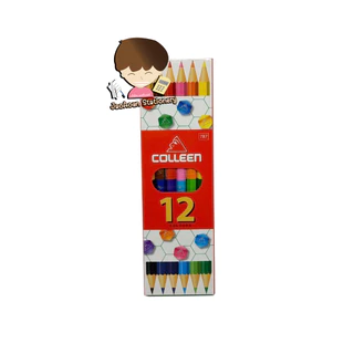 สีไม้คอลลีน 12สี 24สี 36สี 48สี 60 สี 2 หัว No.787 COLLEEN
