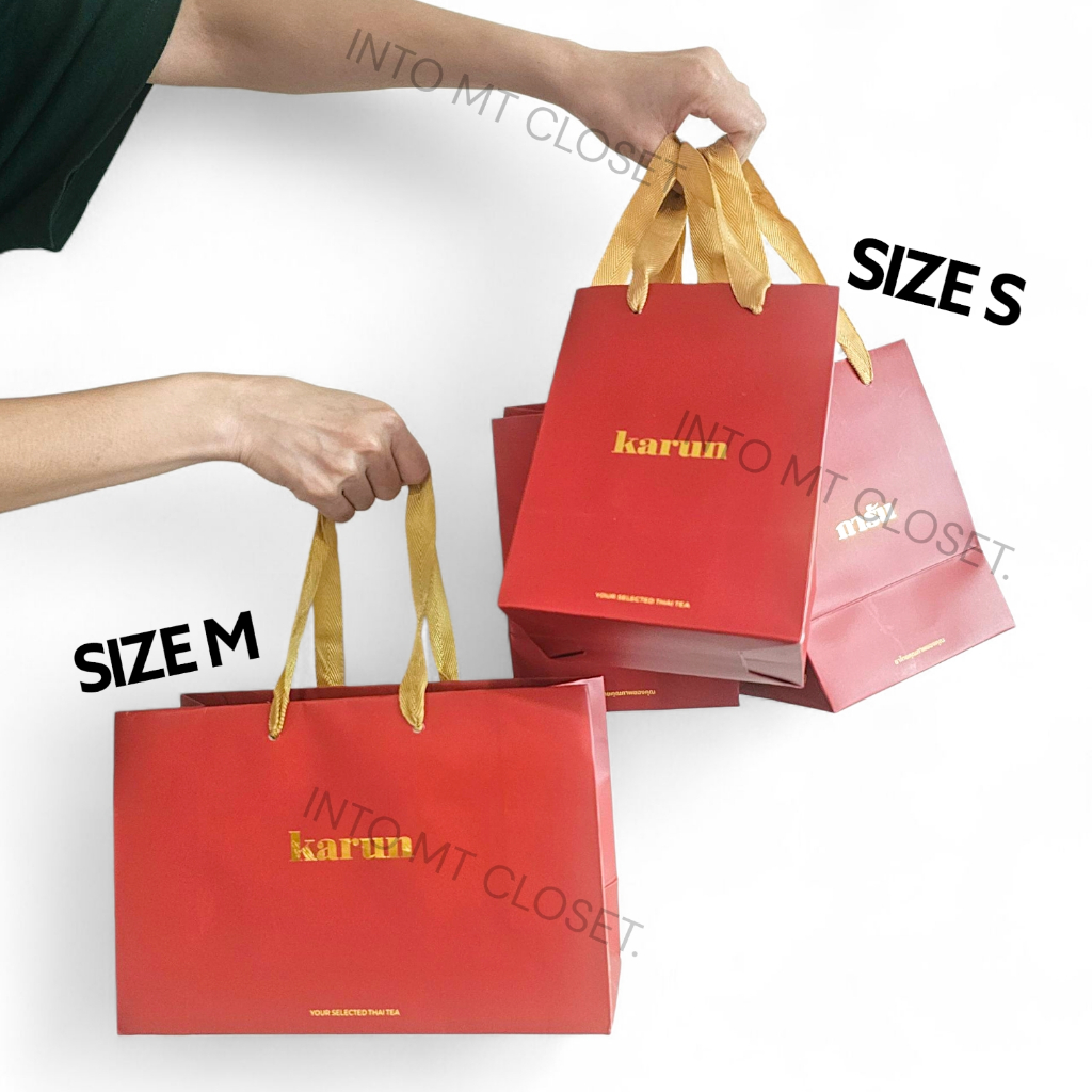 ✨ ถุงกระดาษมือสอง KARUN สภาพดีมากกกก ✨