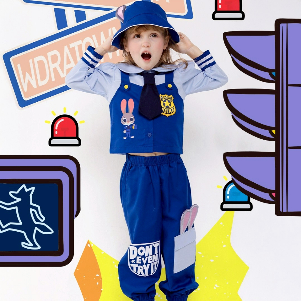 ZOOTOPIA  :   ZTNXI5004  ชุดเซ็ทเด็กผู้หญิงลิขสิทธิ์แท้