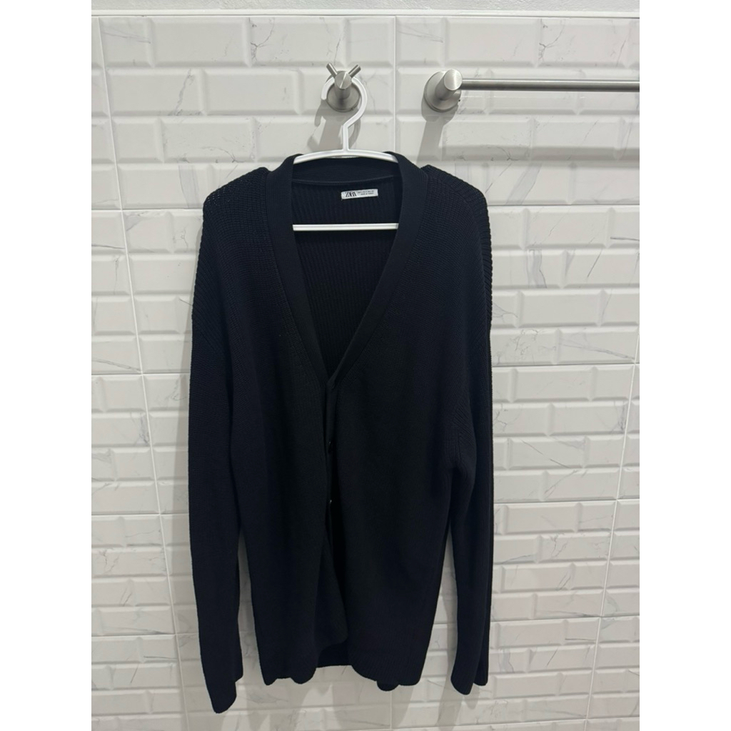 ZARA MEN cardigran size L มือสอง