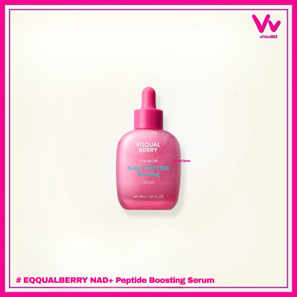 EQQUALBERRY NAD + Peptide Boosting Serum
